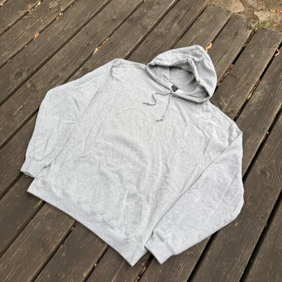 Vintage VTG Heather Grey Hoodie - Picture 7 of 8